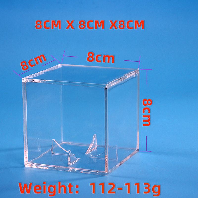 Box Transparent Display Box Baseball Case Baseball Supply Baseball Accessory view 3