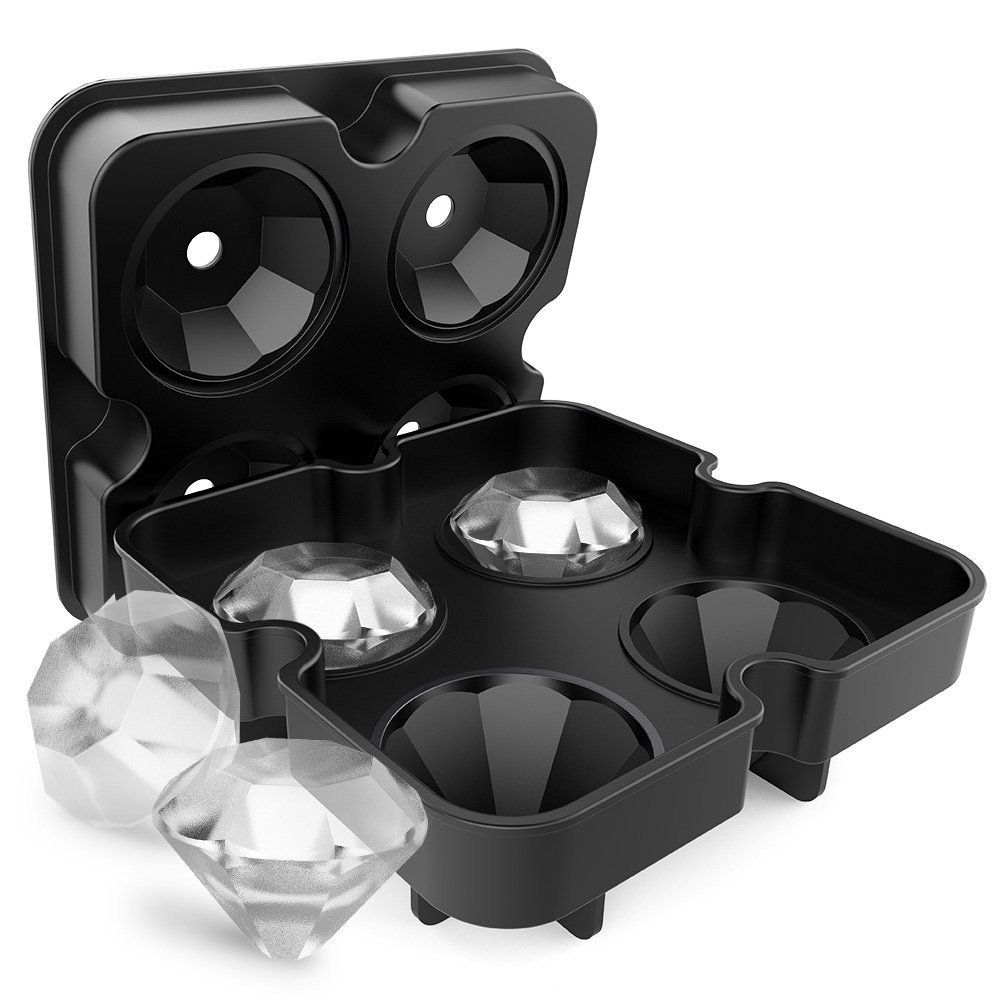 Flexible Silicone Ice Cube Mold Tray