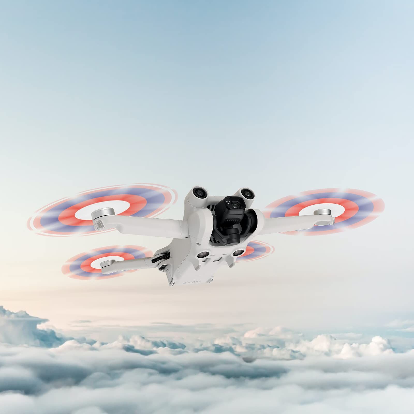 Drone accessories propeller 4 pairs of propeller blades low-noise wing fan view 4