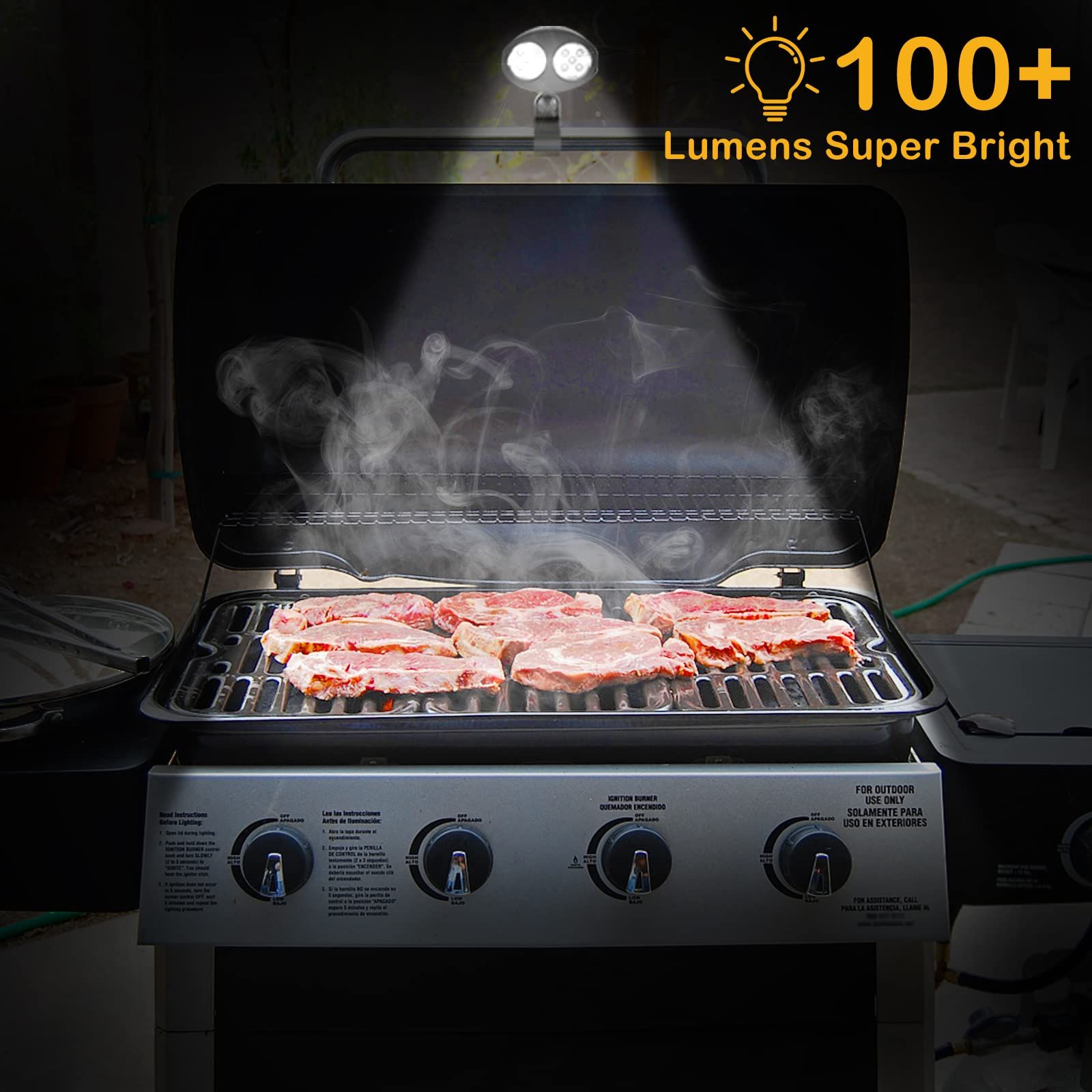 Outdoor barbecue light, multifunctional night lighting, working light, outdoor view 4