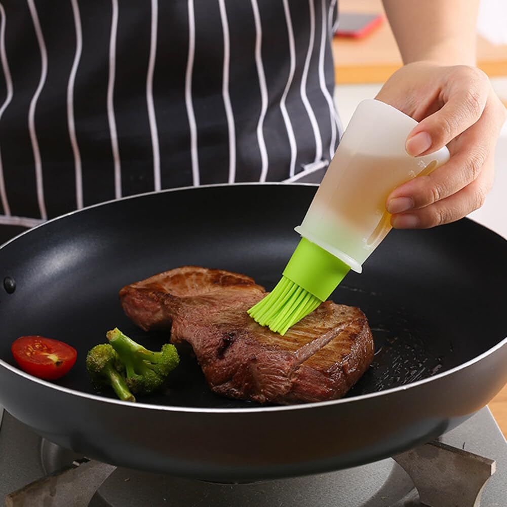 2pcs Silicone Oil bottle brush view 5