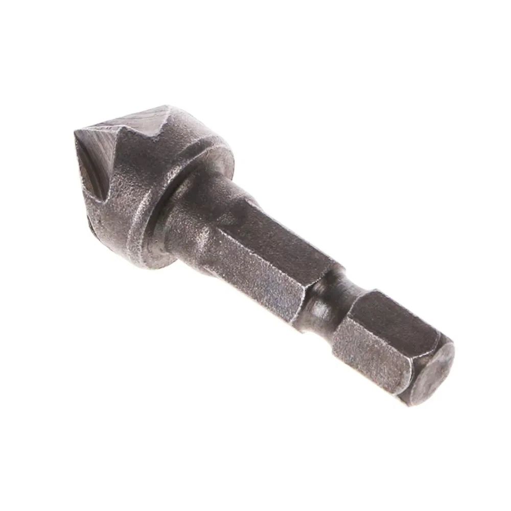 Six blade chamfering tool