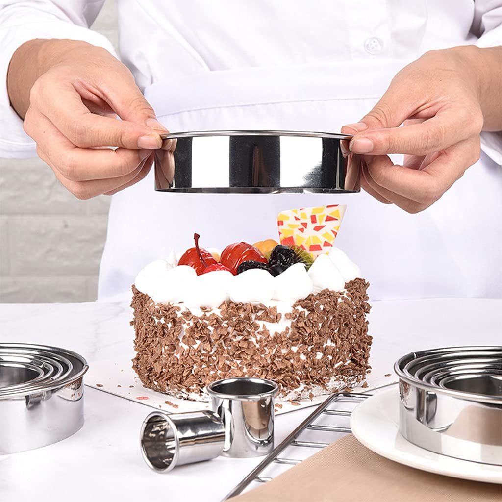 12pcs Pastry Tools Cake Mold Biscuit Cutting Machine Baking Biscuit Cake view 5