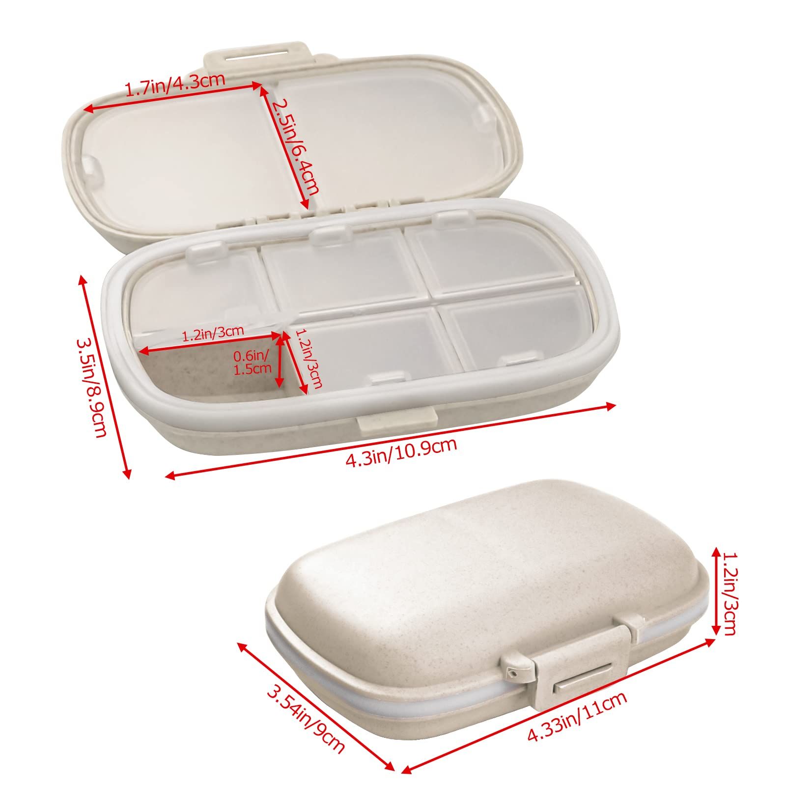 1Pack Daily Pill Organizer view 5
