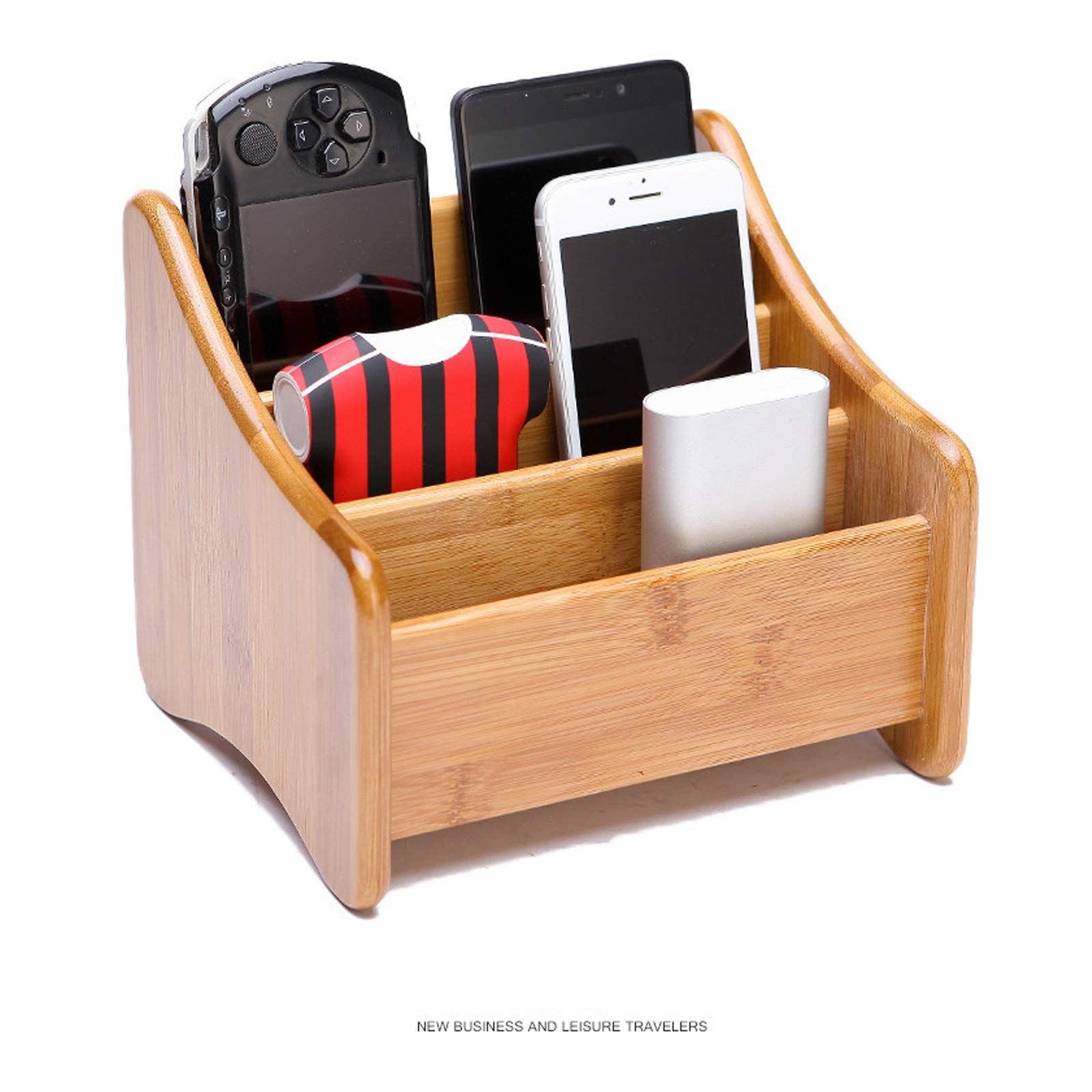 Desk Remote Control Holder Multi-Function Coffee Table Office Supplies Storage view 3
