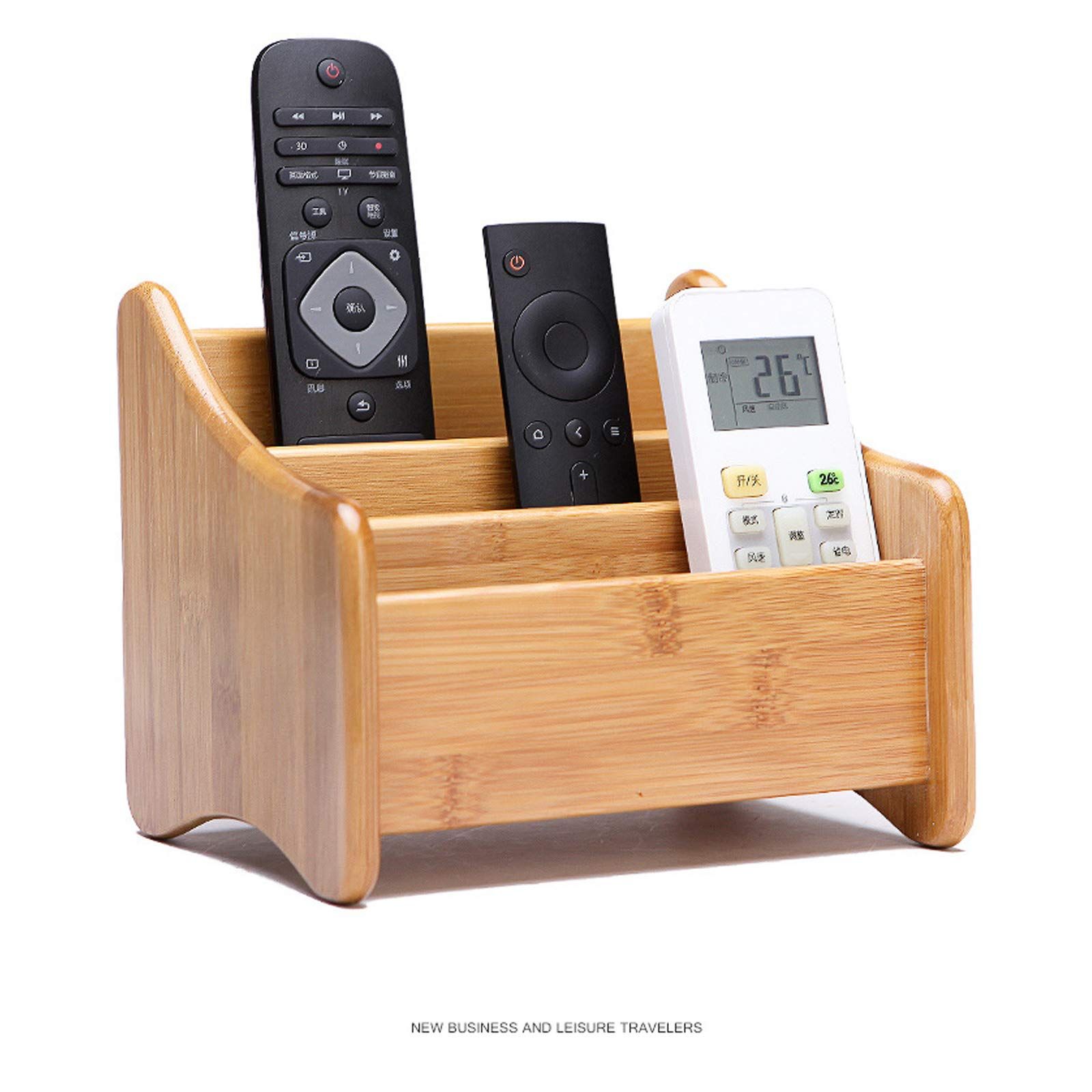 Desk Remote Control Holder Multi-Function Coffee Table Office Supplies Storage view 4