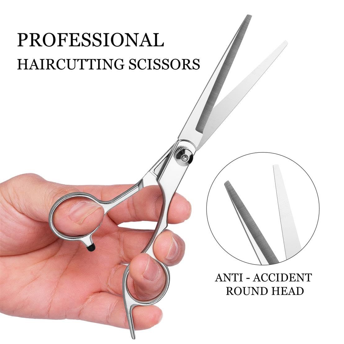 Hair Cutting Scissors-Hair Cutting and Hairdressing ScissorsStainless Steel view 2