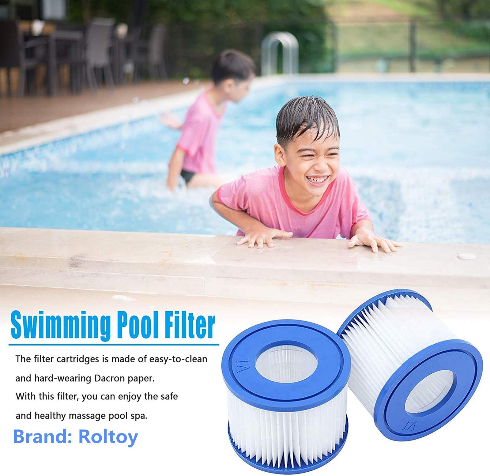 2 pcs Filter Cartridge | Compatible with All Inflatable Hot Tub and Spa view 5