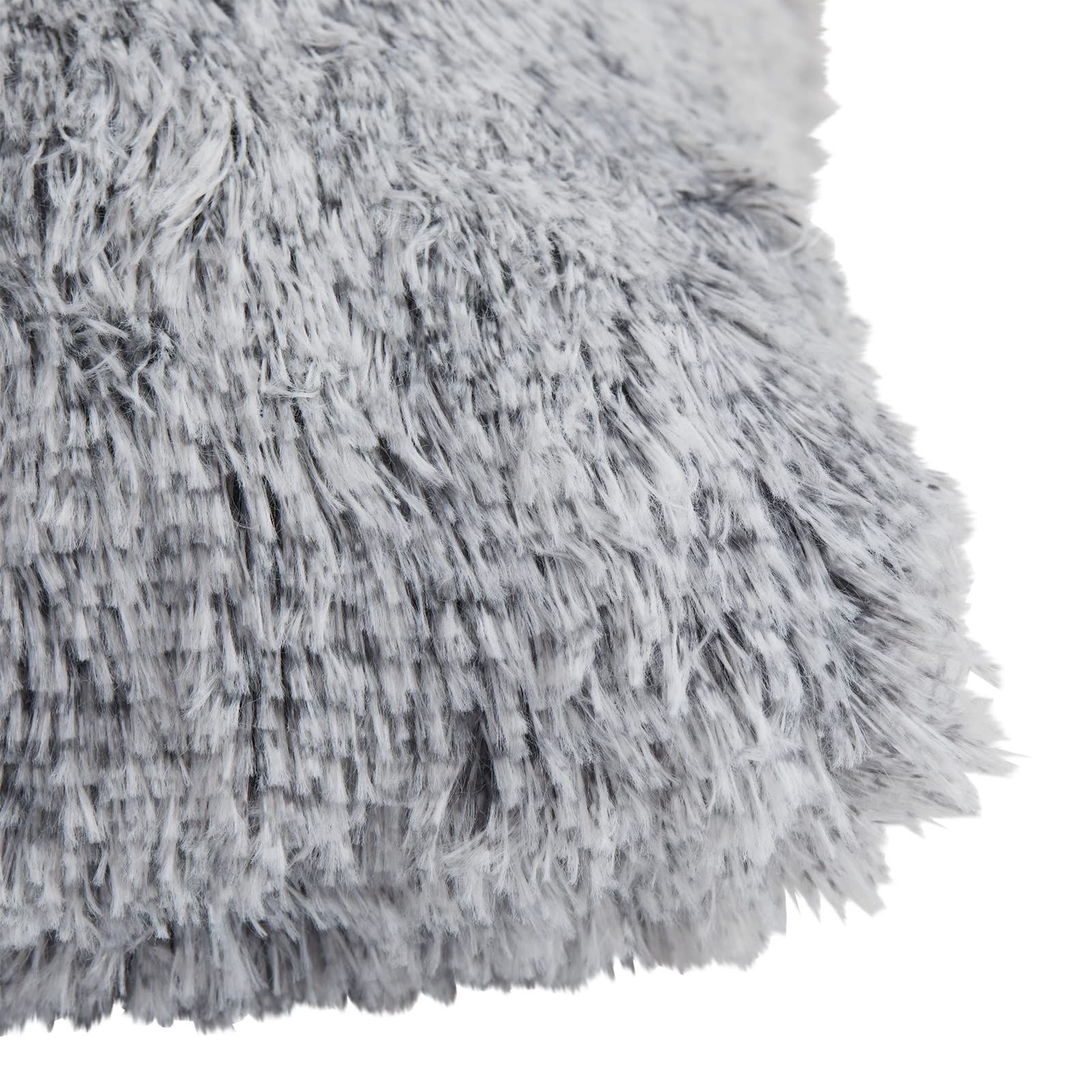 2 Packs Home Decorative Luxury Series Super Soft Faux Fur Throw Pillow Cover view 5