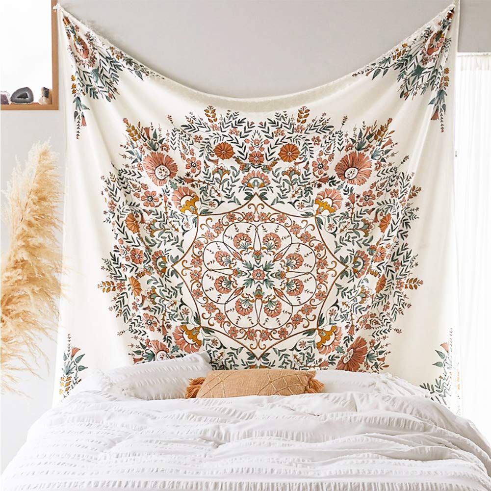Mandala Tapestry Wall Hanging Flower Psychedelic Tapestry Wall Hanging Decor