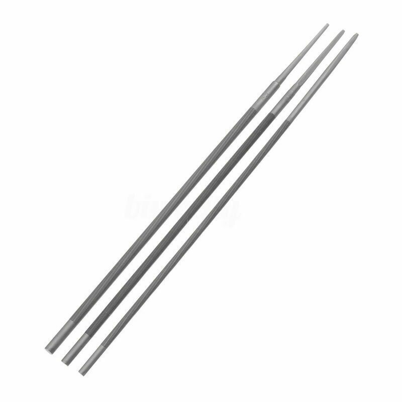 10 Pcs Chainsaw File, Chainsaw Sharpener Kit, Round Chainsaw Sharpening, Flat view 4