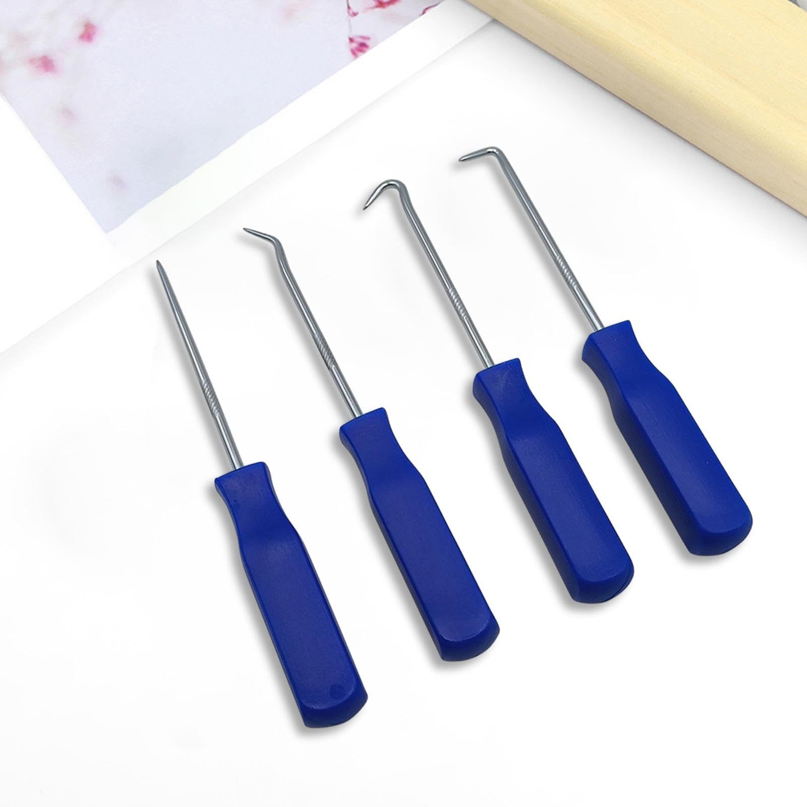 4 Pcs Pick and Hook Set Car Auto Oil Seal Gasket Pick Precision Hooks view 3