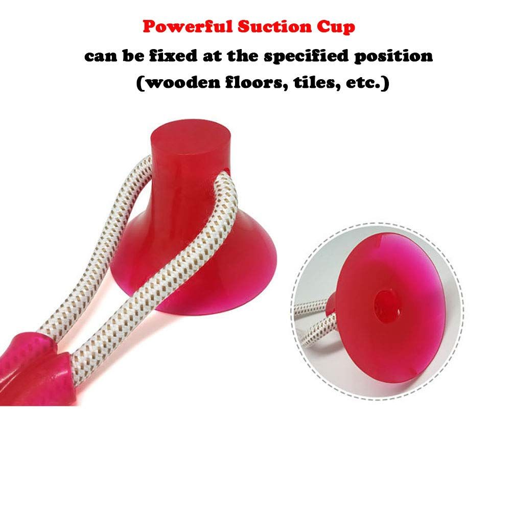 Suction Cup Dog Toy, Multifunction Pet Molar Bite Toy, Durable Pet Chew Bite view 3