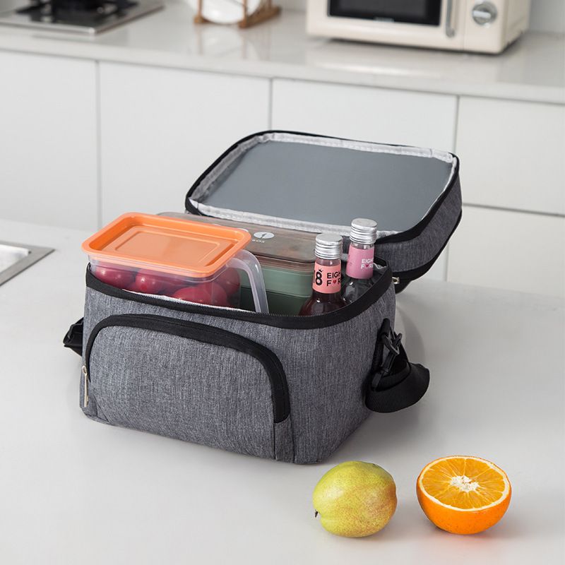 Insulated Lunch Bag for Women/Men - Reusable Lunch Box for Office Picnic view 4