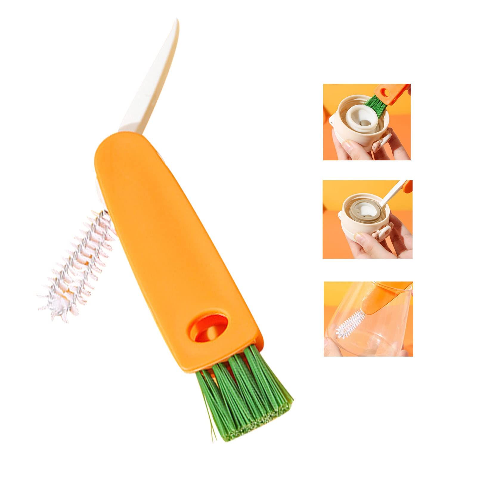 3 PCS 3 in 1 Tiny Bottle Cup Lid Detail Brush Straw Cleaner Tools Water Bottle view 4