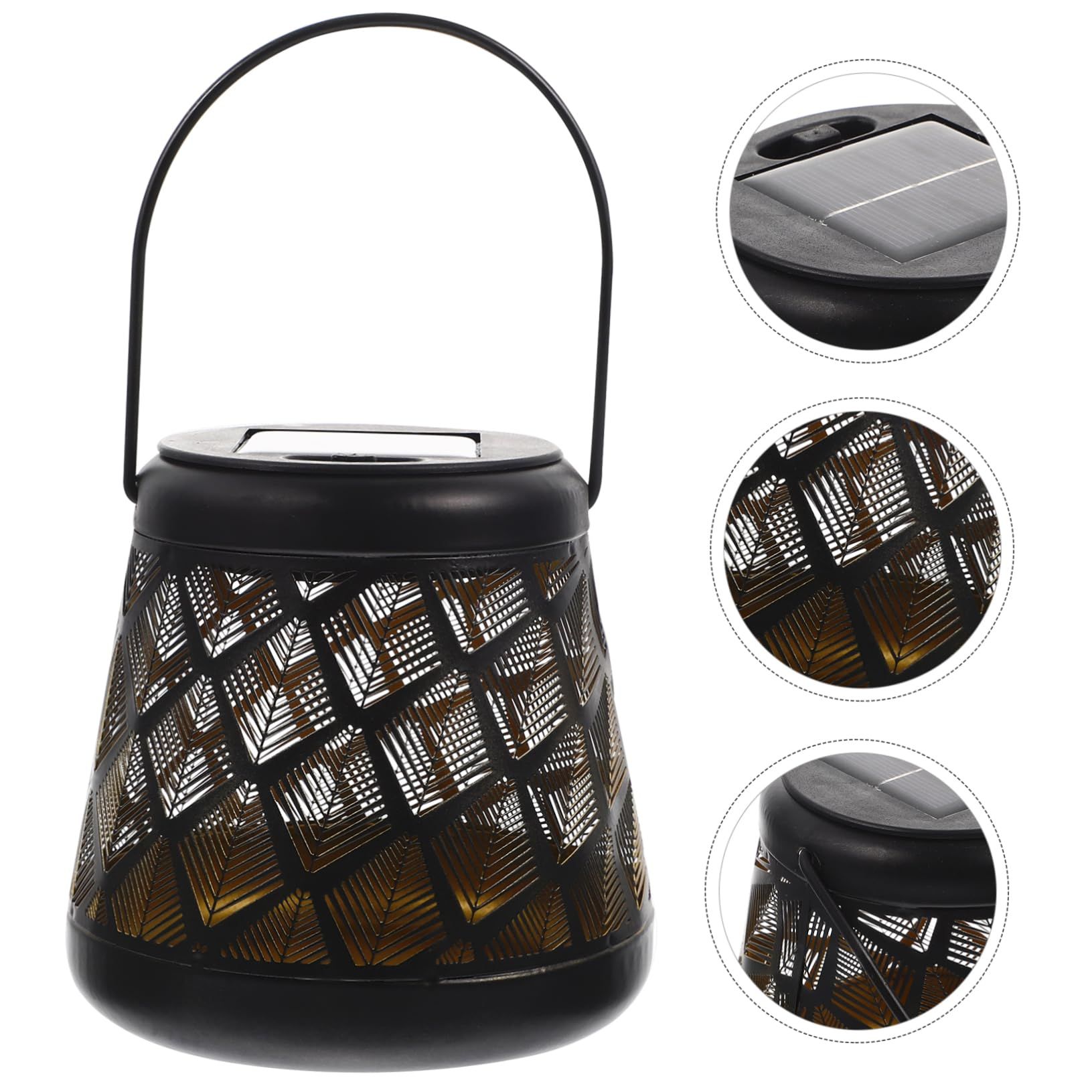 Solar Lantern Lights, Solar Lanterns Outdoor Waterproof, LED Solar Lantern view 2