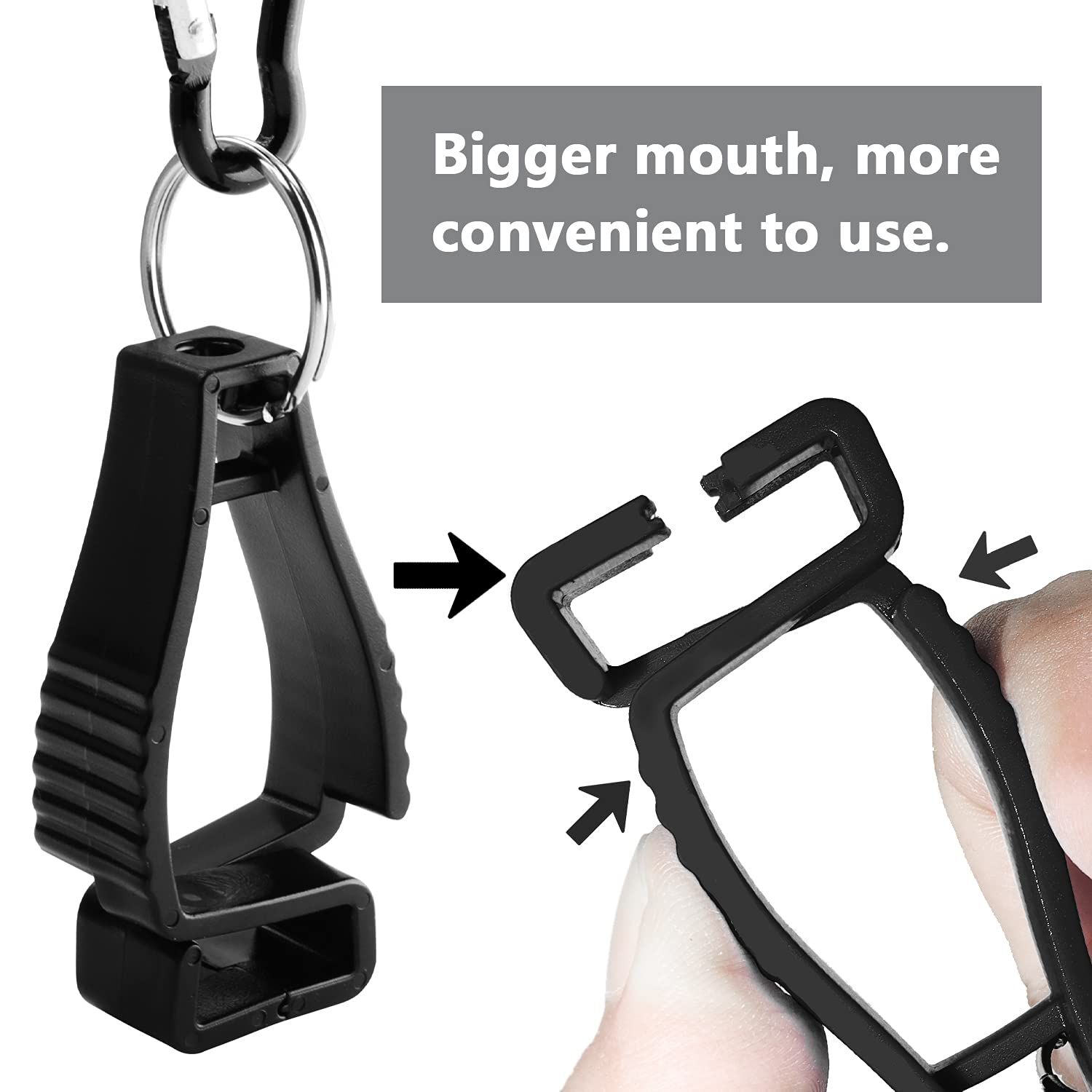 2 PCS Work Glove Clips for Work view 4