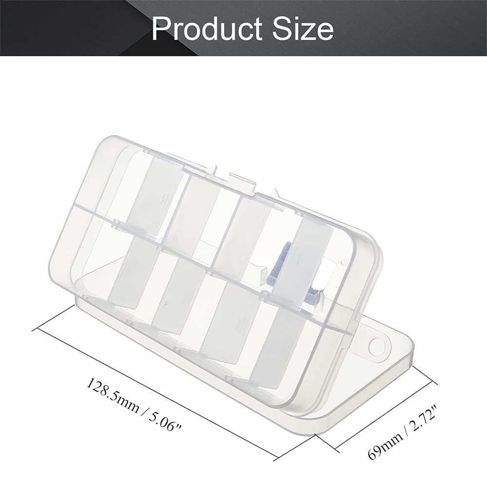 Jewelry Storage Box Plastic 10 Large Grids Organizer Box Bead Fishing Tackle view 3
