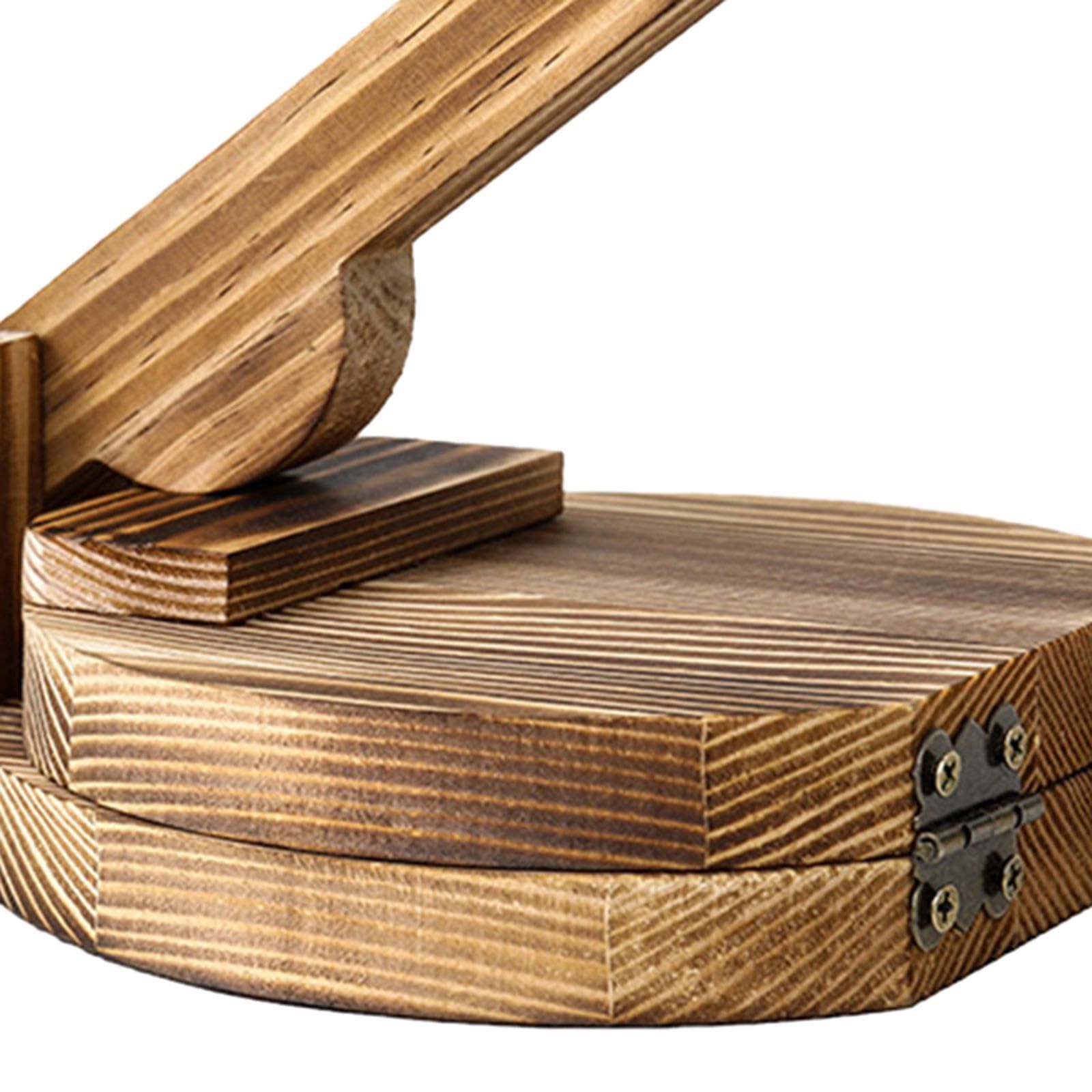 Wooden Tortilla Press Dumpling Maker view 2