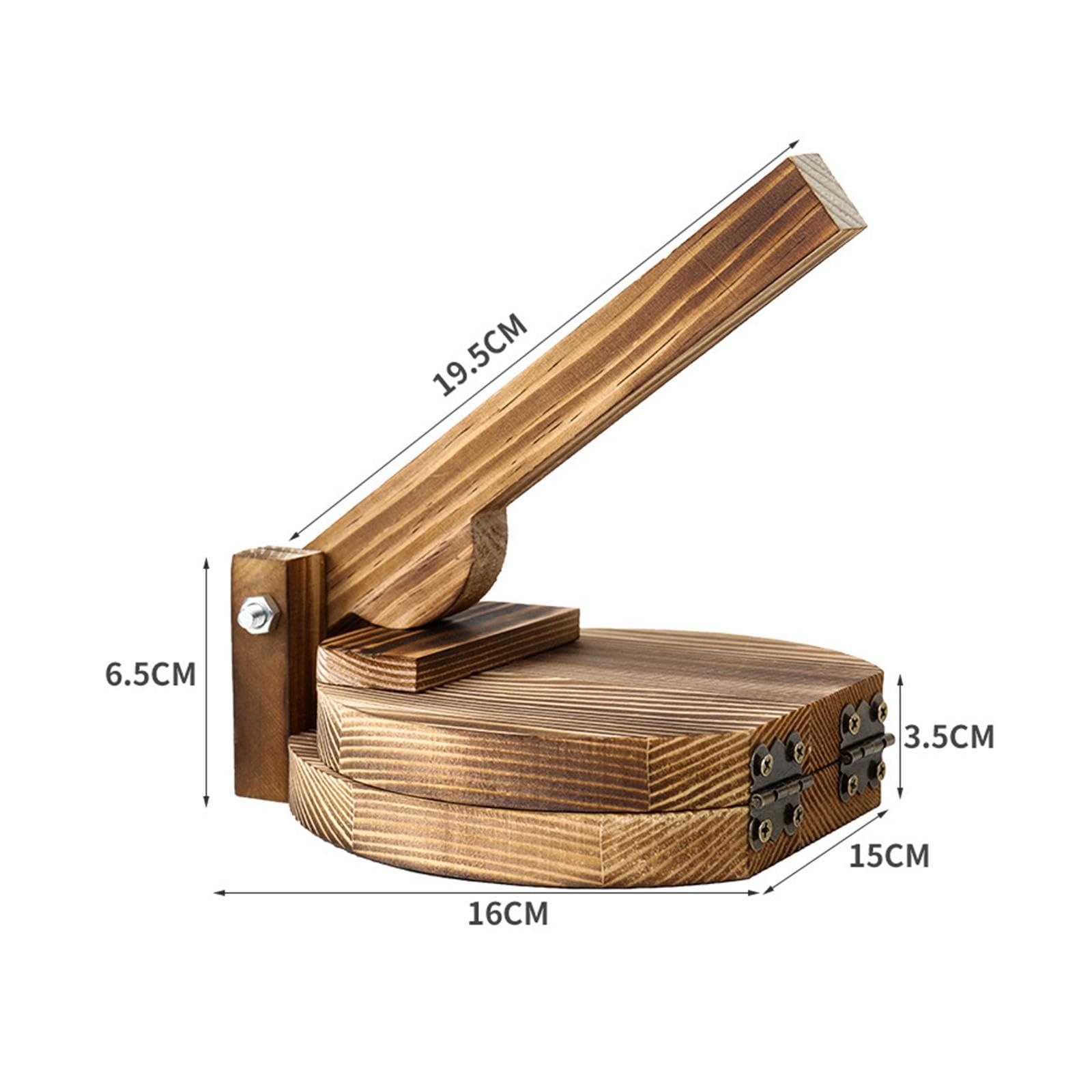 Wooden Tortilla Press Dumpling Maker view 3