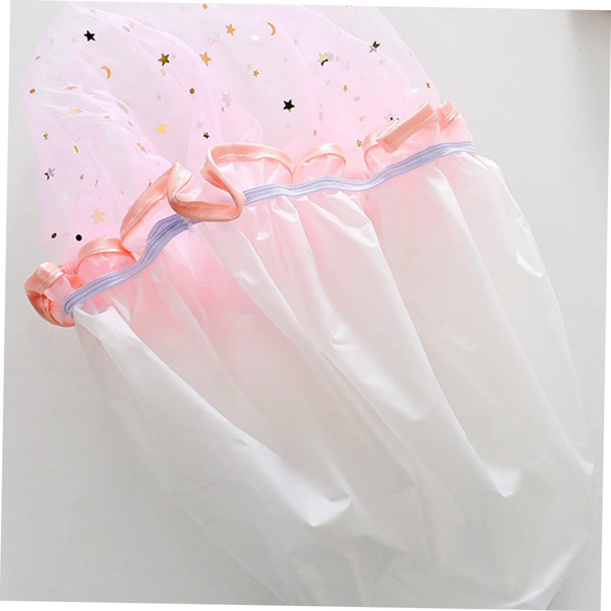 3pcs Shower Cap Waterproof Bathing Caps Home Bathing Caps Fresh Bath Caps Bath view 3