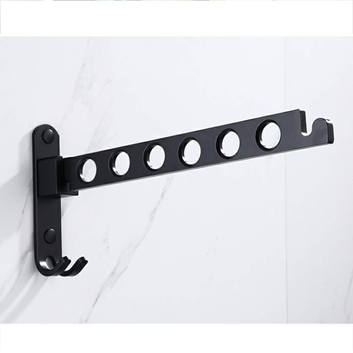 Wall-Mounted, Space Aluminum Surface polishing Treatment, Base 90° Folding view 3