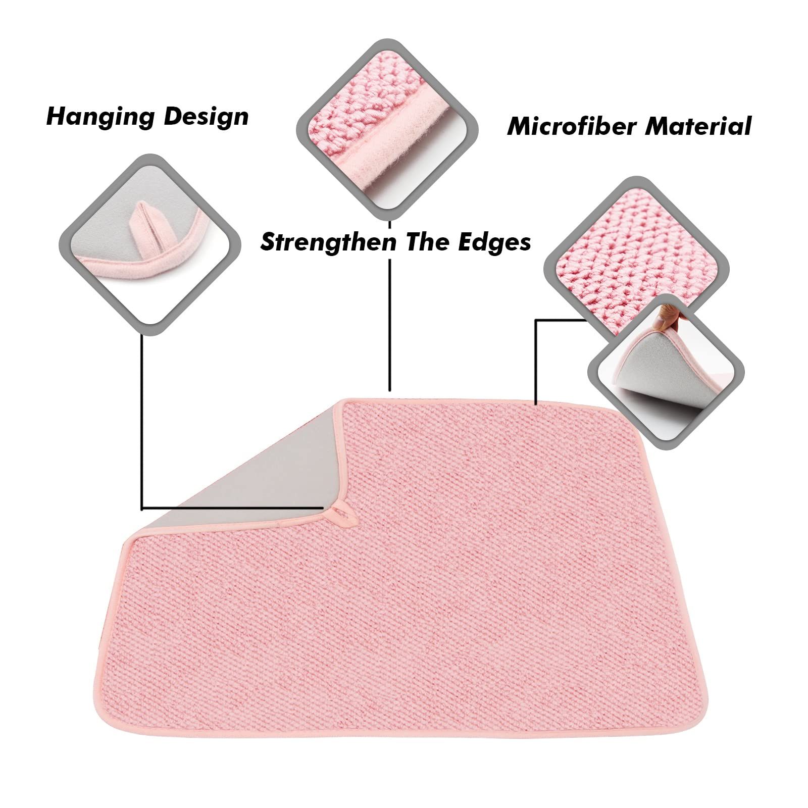 Dish Drying Mat for Kitchen Counter view 2