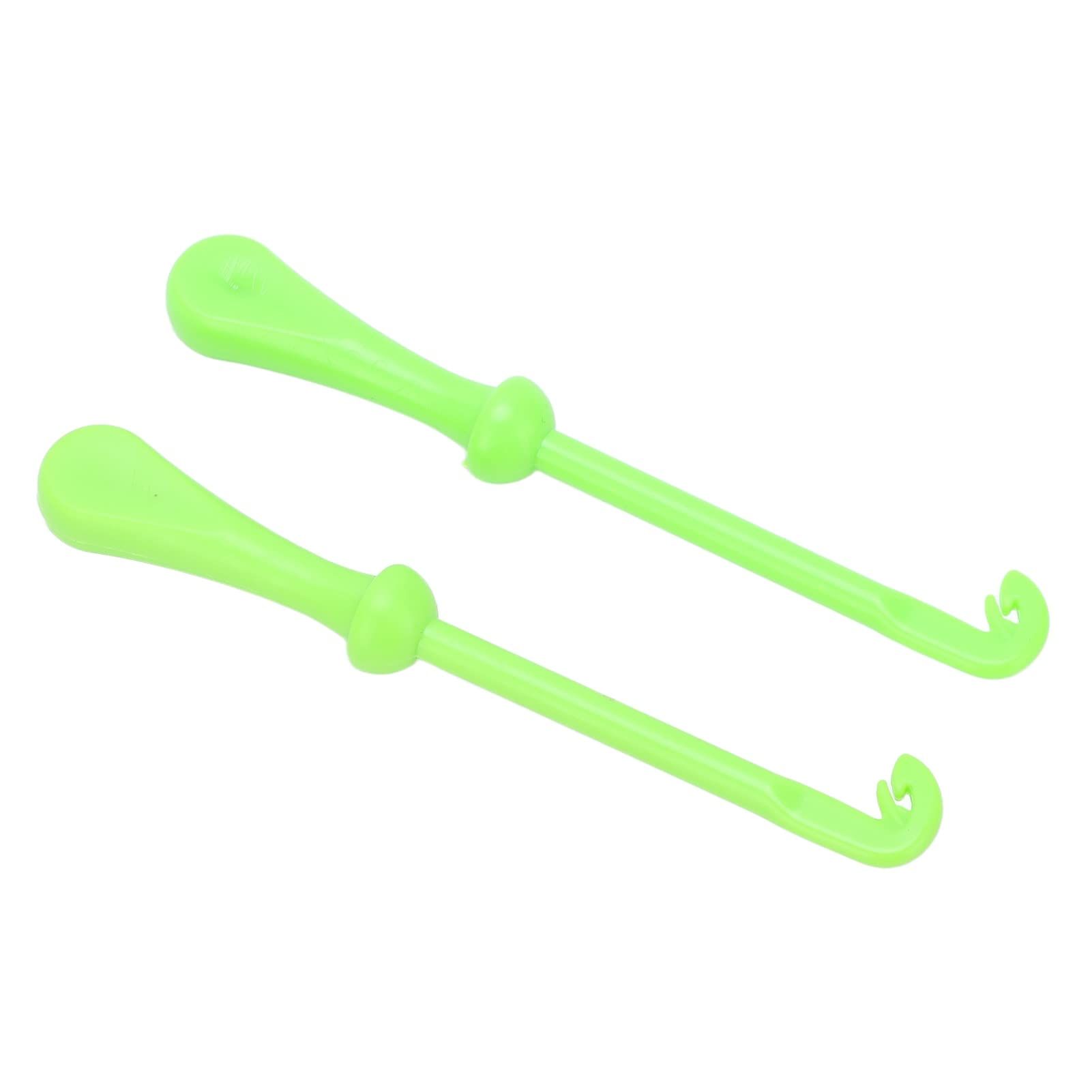 2pcs Fast Knot Tying Tool Portable Plastic Hook Loop Disgorger Remover for view 3