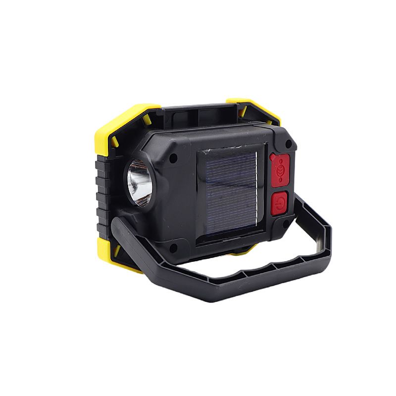 Searchlight Outdoor Portable Flashlight Emergency Solar USB Charging view 3