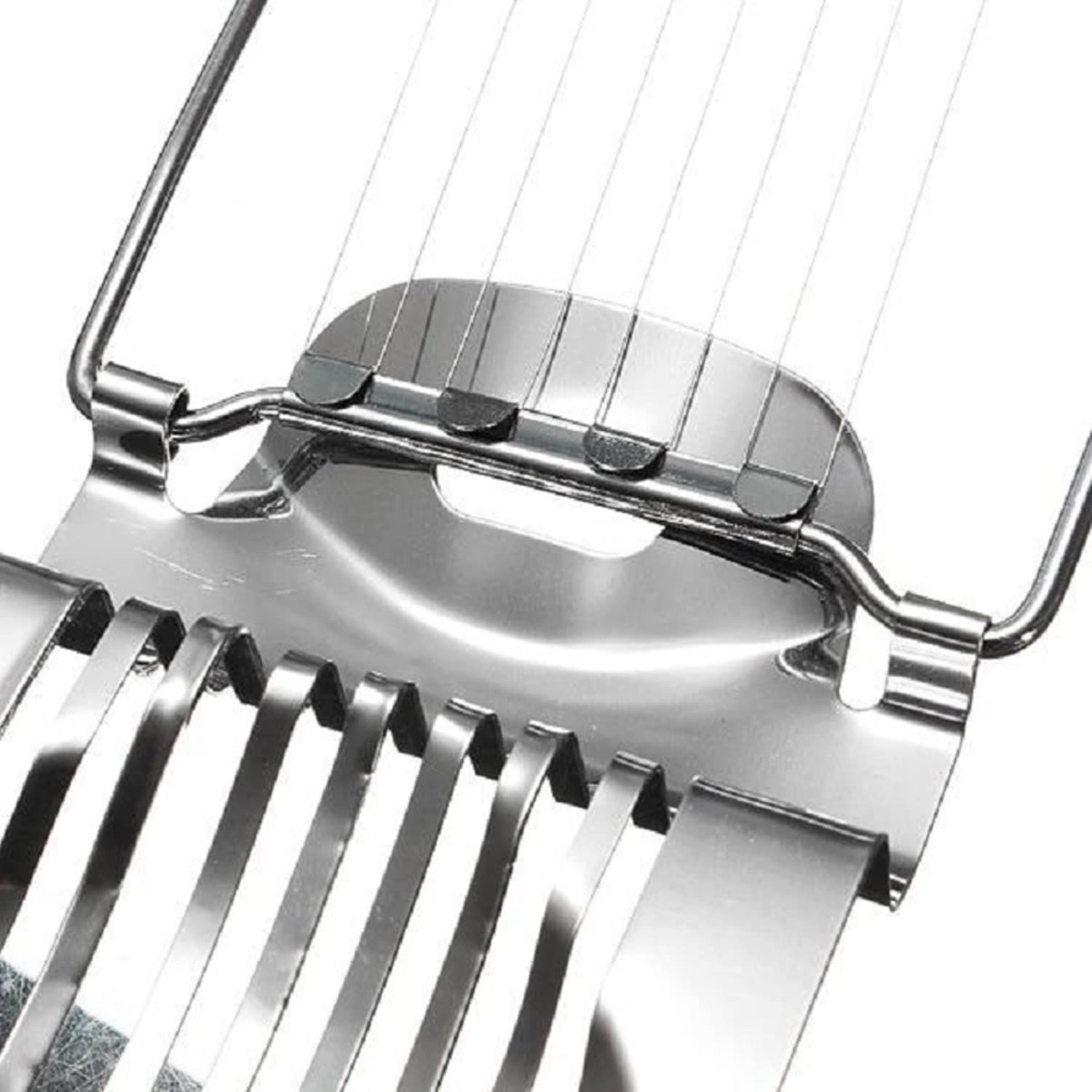 Stainless Steel Egg Cutter 1 Packs Multi-Functional Egg Fruit Slicer Egg view 5
