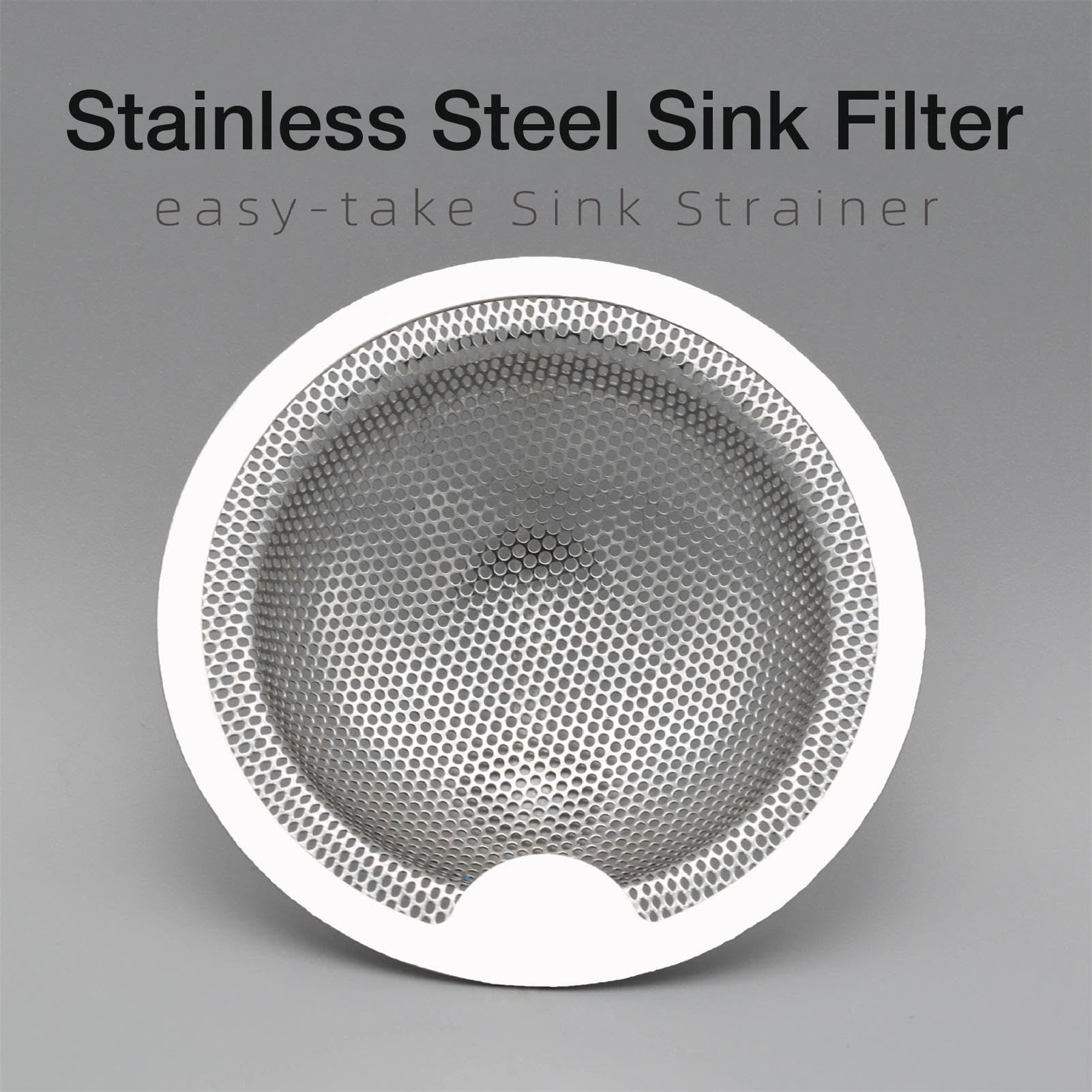 Stainless Steel Slop Basket Filter Trap - Bathroom Sink Drain Strainer view 2