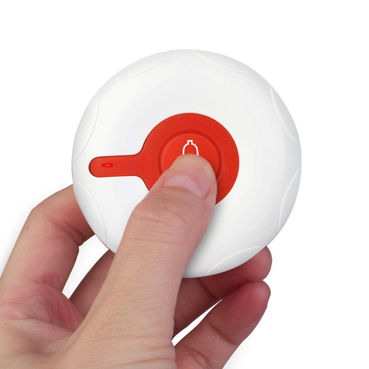 Waterproof wireless call buttons for nursing staff pagers and restaurant call view 2