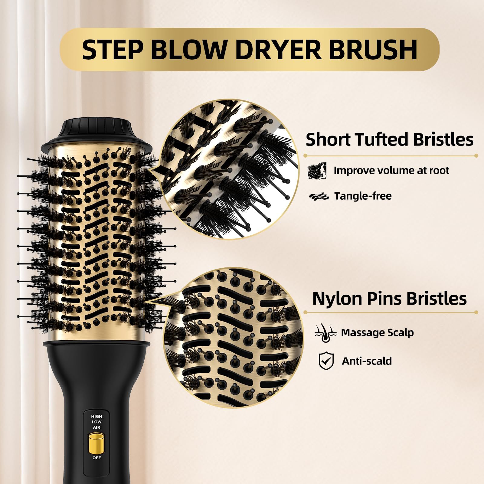 Hair Dryer Brush Blow Dryer Brush view 5