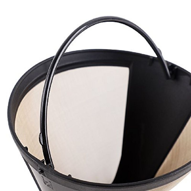 3pc Reusable Cone Coffee Filters Basket Replacement for Coffee Makers(2 view 5