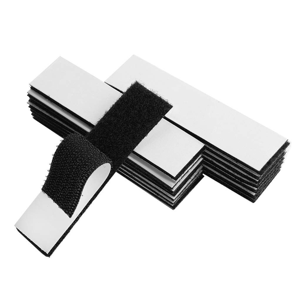 15pc Hook and Loop Strips with Adhesive view 2