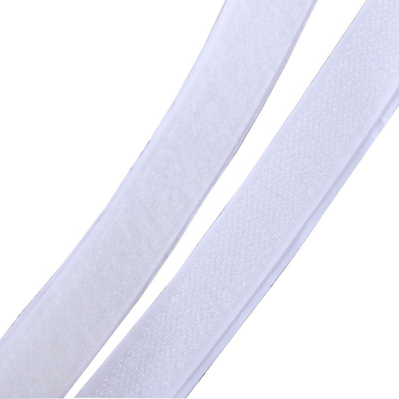 10pc Length Width Hook and Loop with Strong Self Adhesive Tape Strip Fastener