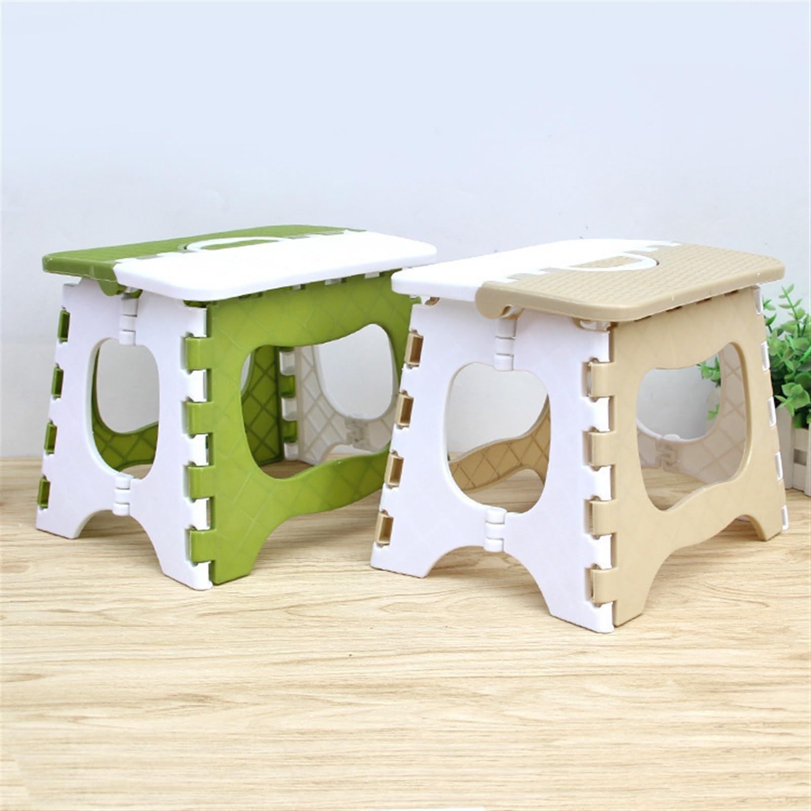 Camping Chair 2 Piece Camping Chairs Home Outdoor Folding Bench Lightweight view 2