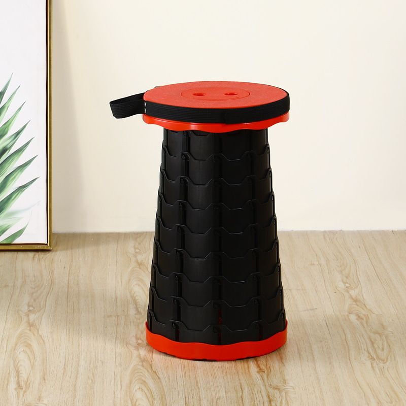 Folding Camping Stool, Collapsible Stool Portable Lightweight Retractable view 3