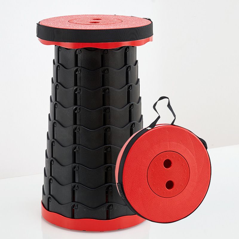 Folding Camping Stool, Collapsible Stool Portable Lightweight Retractable view 6