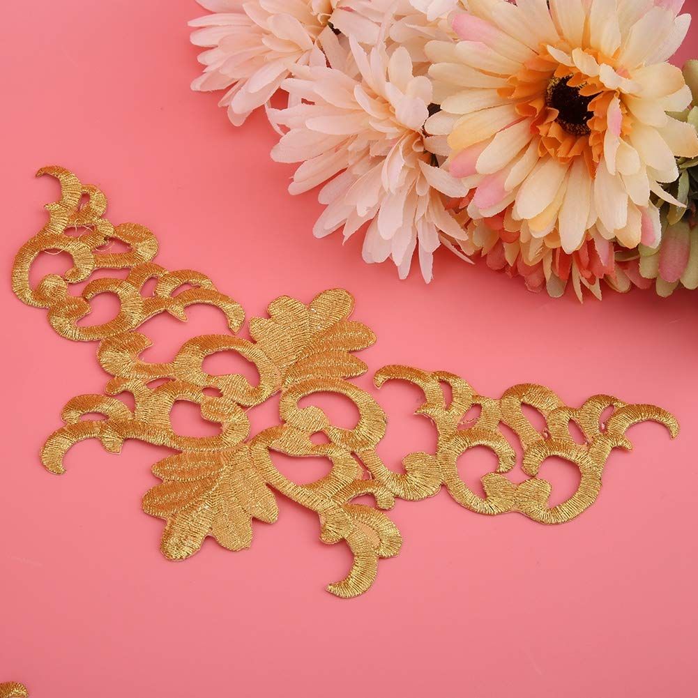 4Pcs Embroidery Flower Patches view 5