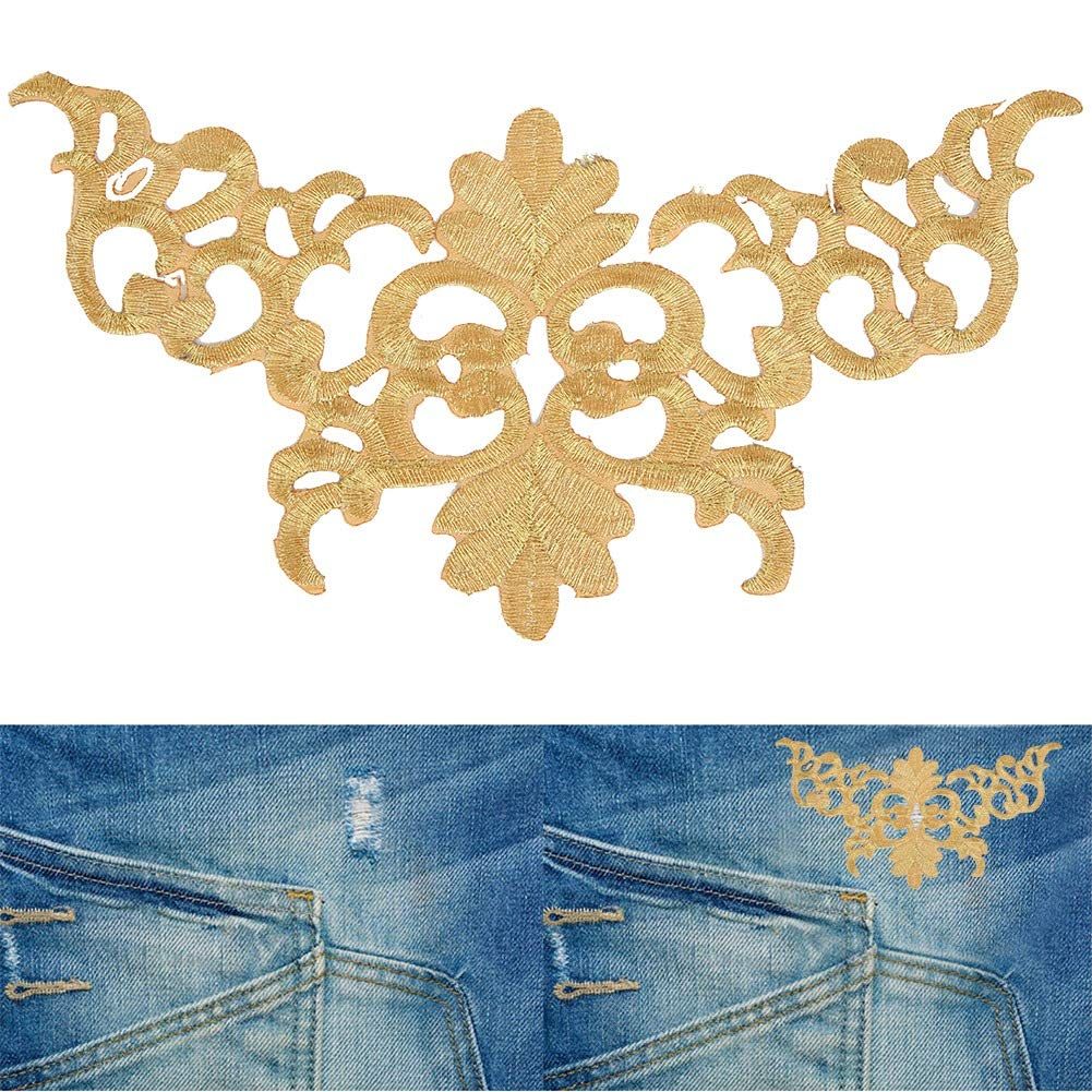 4Pcs Embroidery Flower Patches view 8