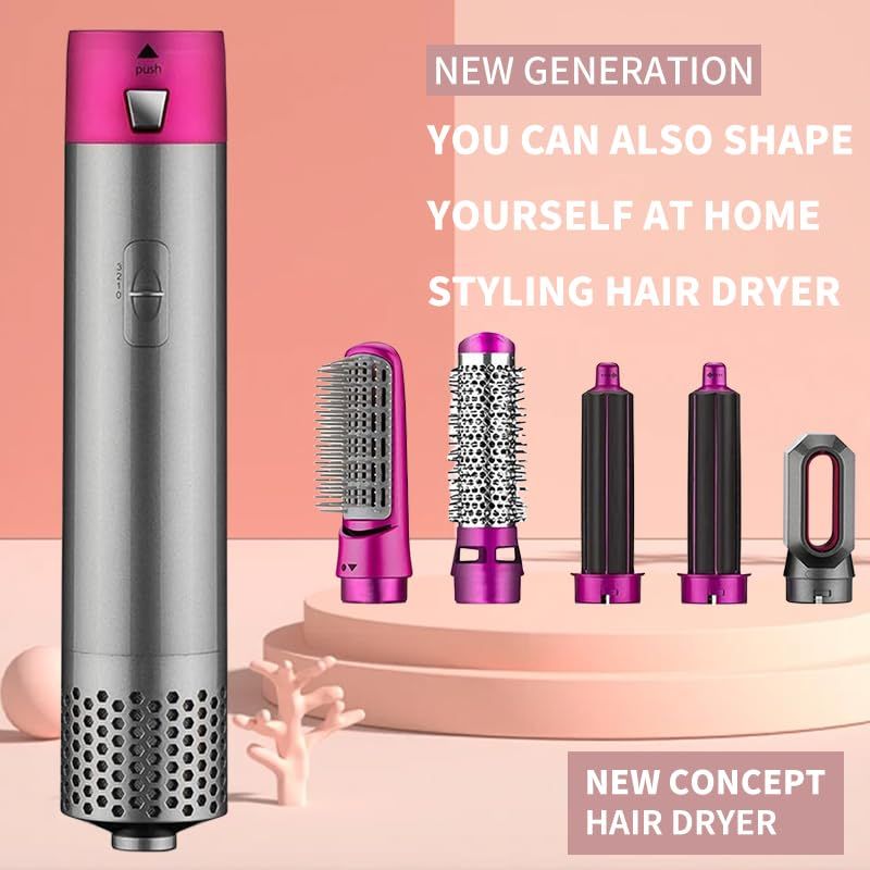 5 in 1 Hot Air Brush with Interchangeable Brush Head view 6