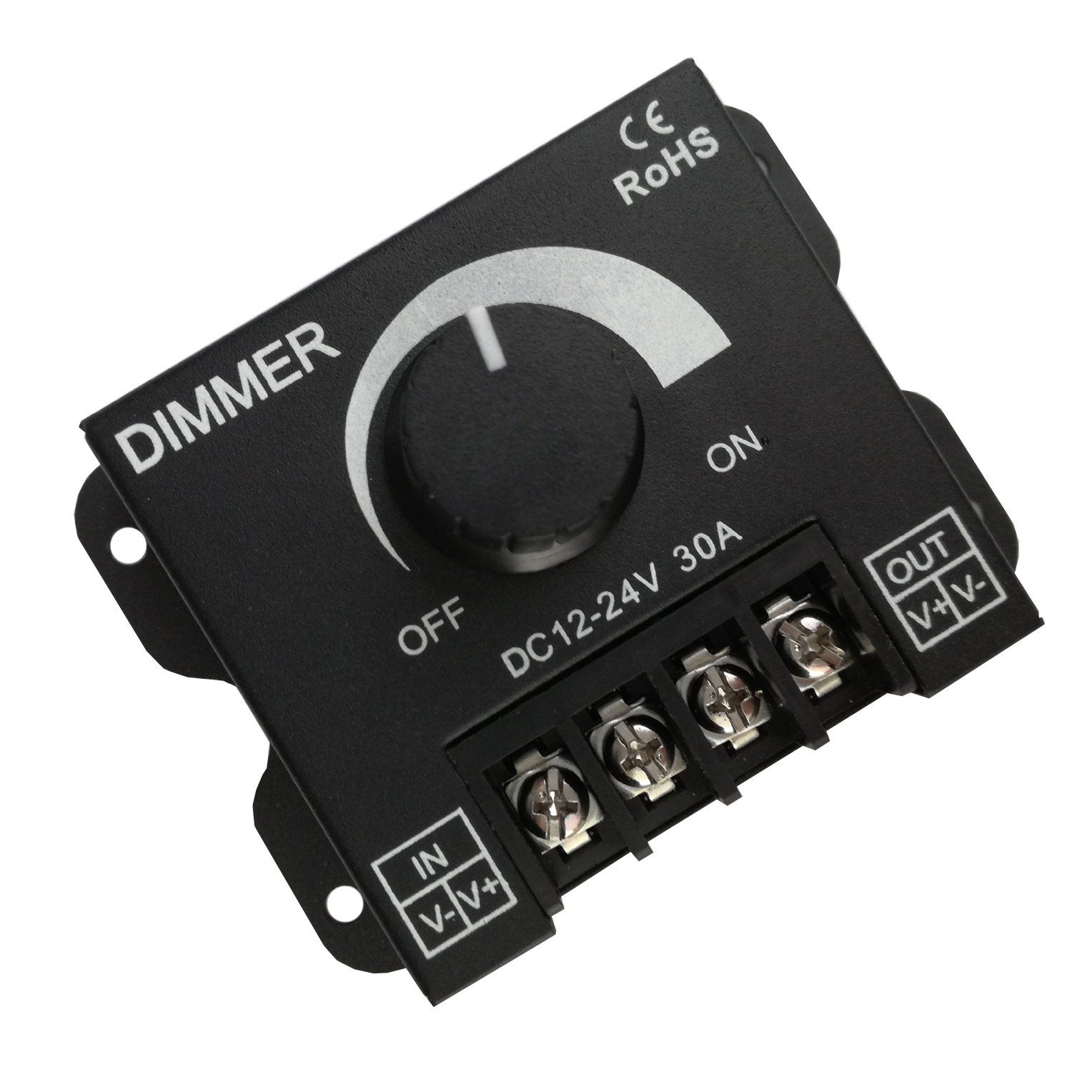 2pcs LED Dimmer Switch LED DimmerAdjustable Voltage Regulator LED Brightness view 3