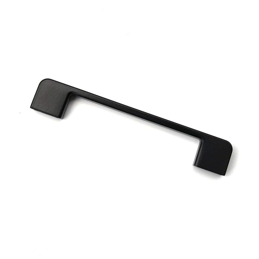 4 Matt Black Cabinet Door Handles and Pulls view 2