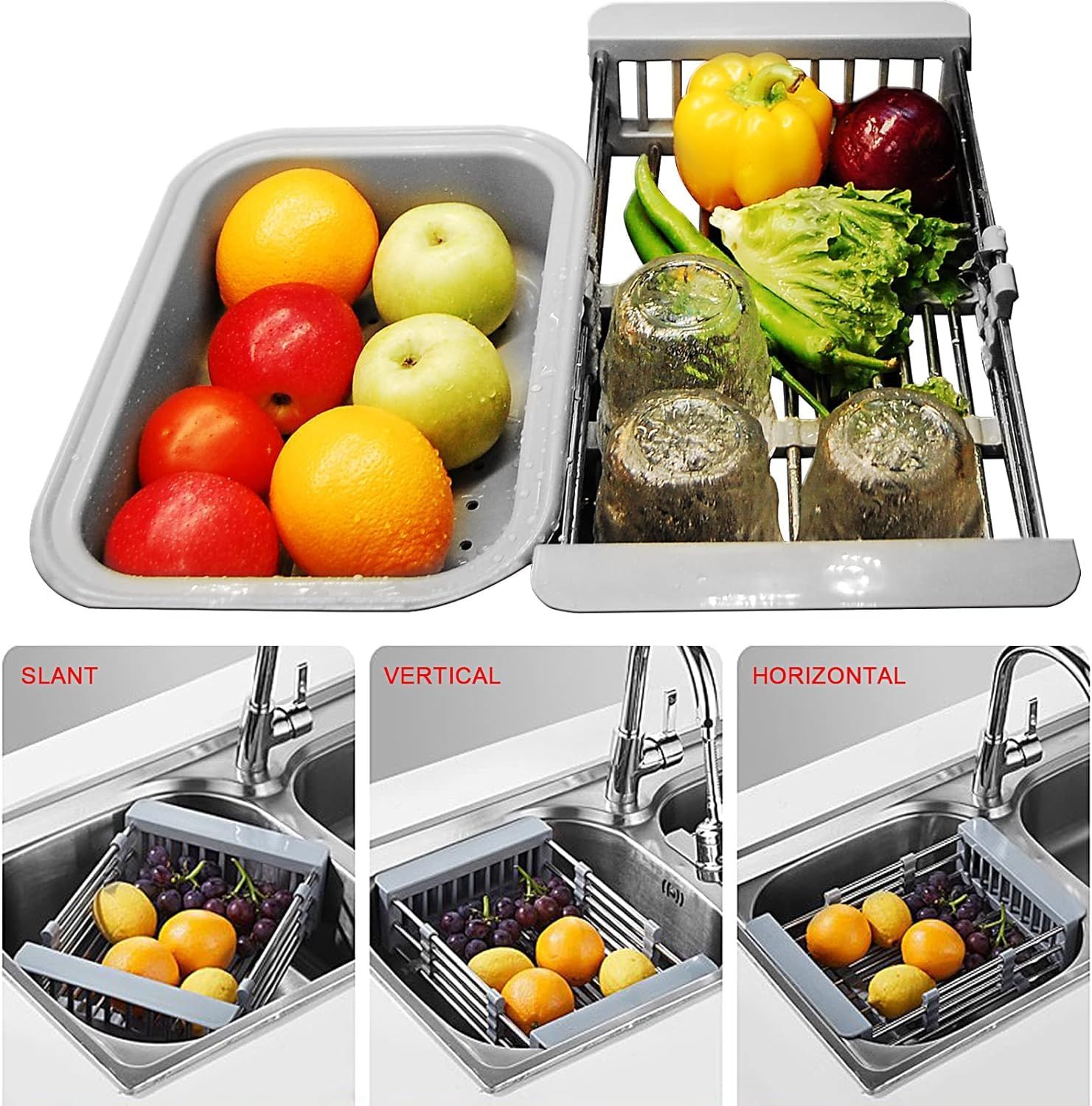 Expandable Dish Drying Rack view 9