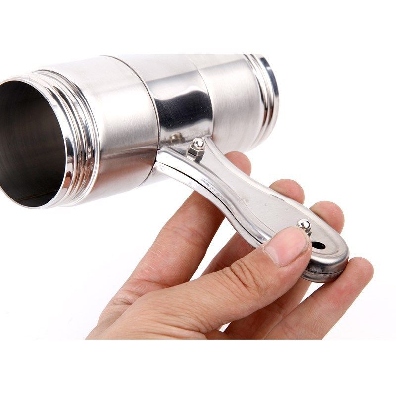 Manual Noodle Pasta Maker Spaghetti Kitchen Tool Stainless Steel Press Machine view 7
