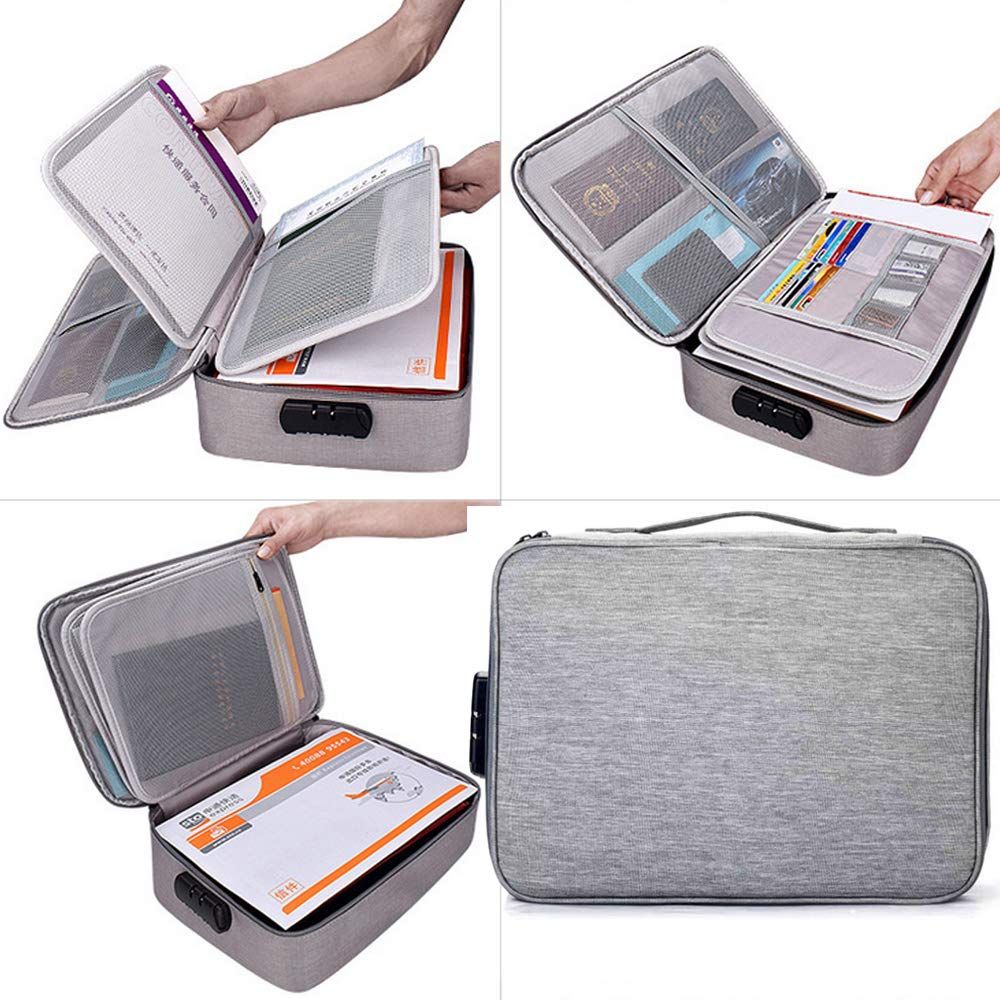 Multi-Layer Storage Pouch Credential Bag view 6