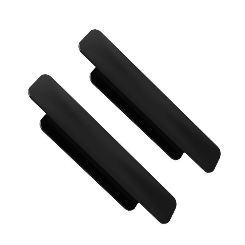 Self-Stick Instant Cabinet Drawer Handles Pulls Plastic Drawer Push Pull