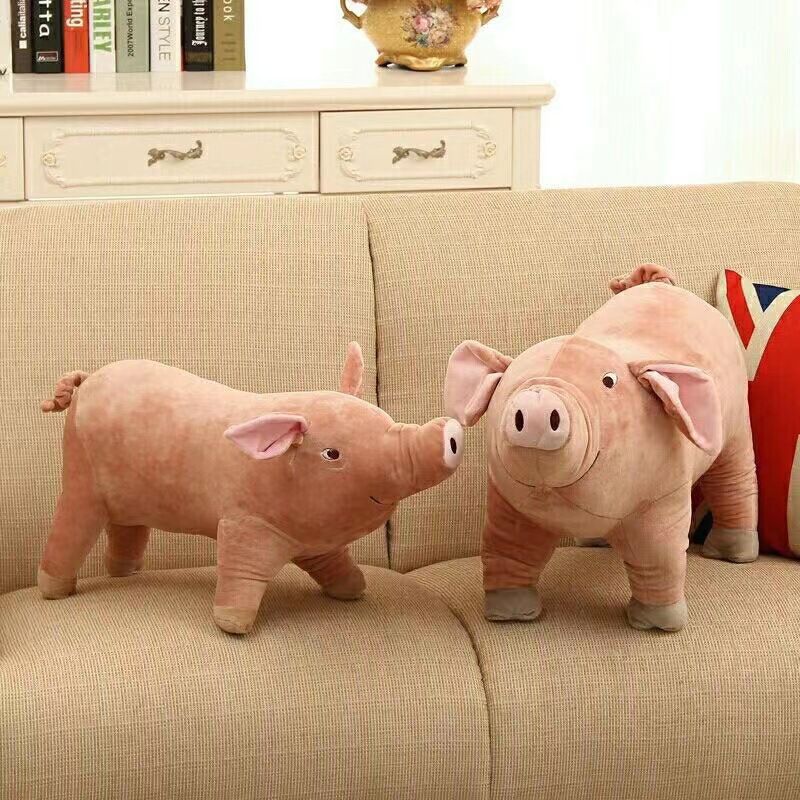 Stuffed Animal Piggy - Piglet Plush Toy Pink Pig Stuffed Animal view 4