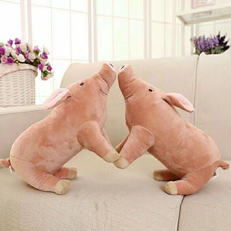 Stuffed Animal Piggy - Piglet Plush Toy Pink Pig Stuffed Animal view 6